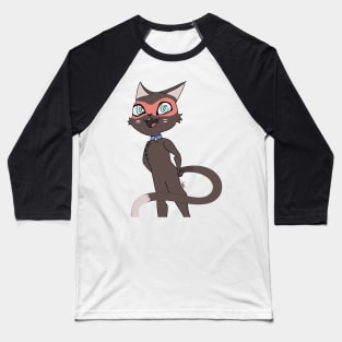 Cat Burglar Baseball T-Shirt